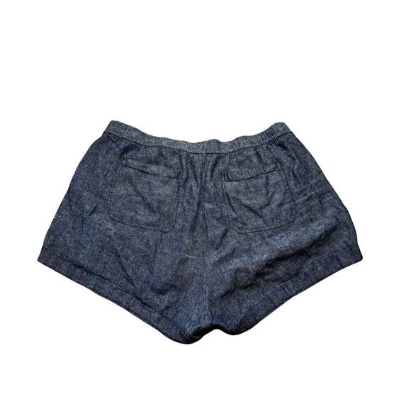 Old Navy women short size 2X, Lightweight Denim fabric; wide, stretchy waistband - Picture 2 of 8